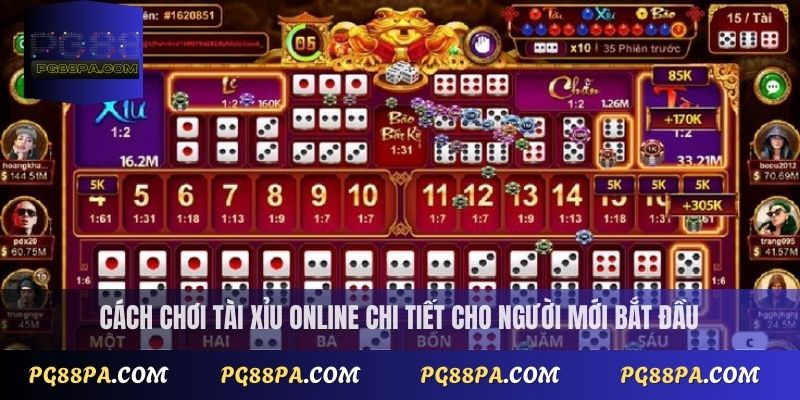  Cách chơi Tài Xỉu online chi tiết cho người mới bắt đầu